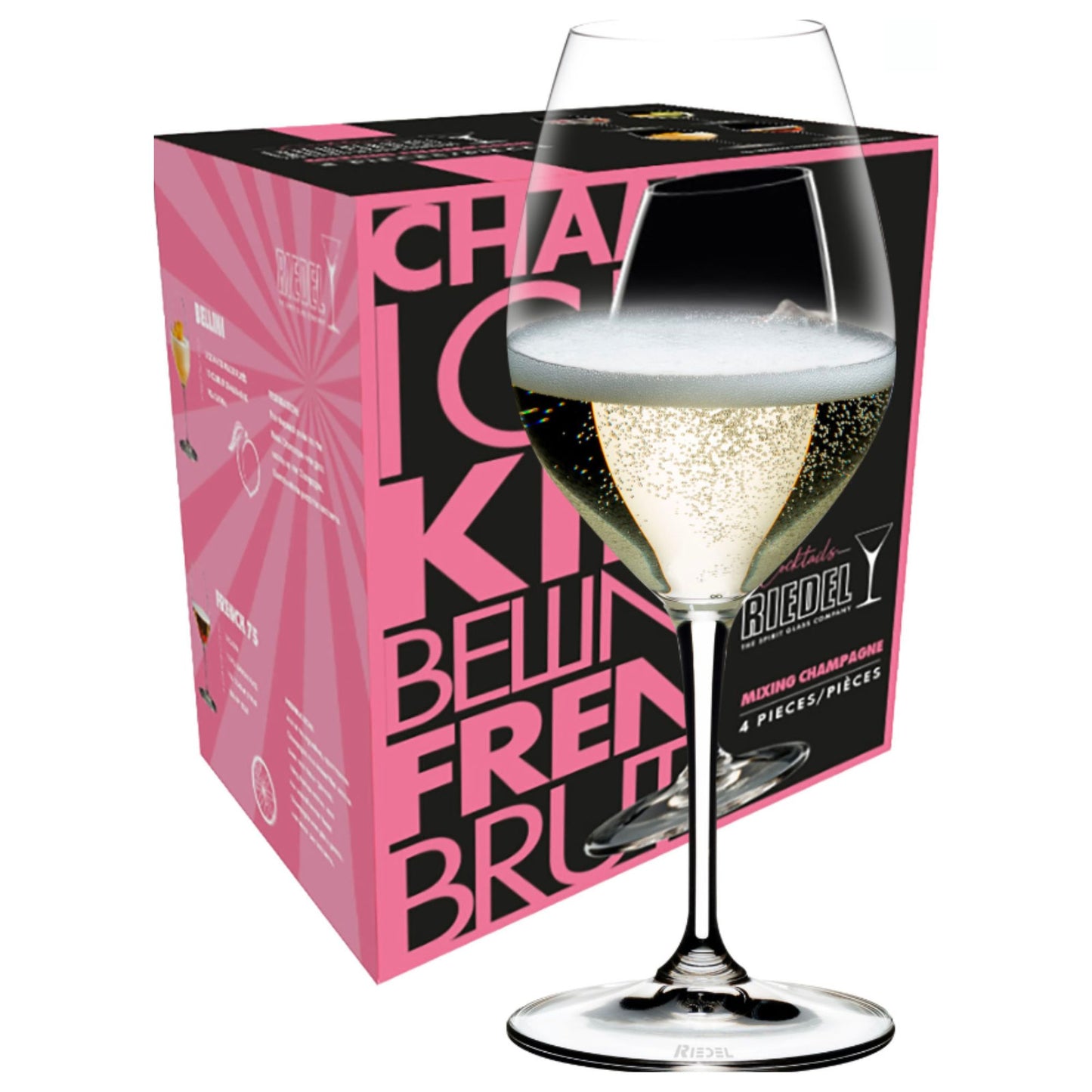 Riedel Mixing Champagne wijnglas (set van 4 voor € 39,80)