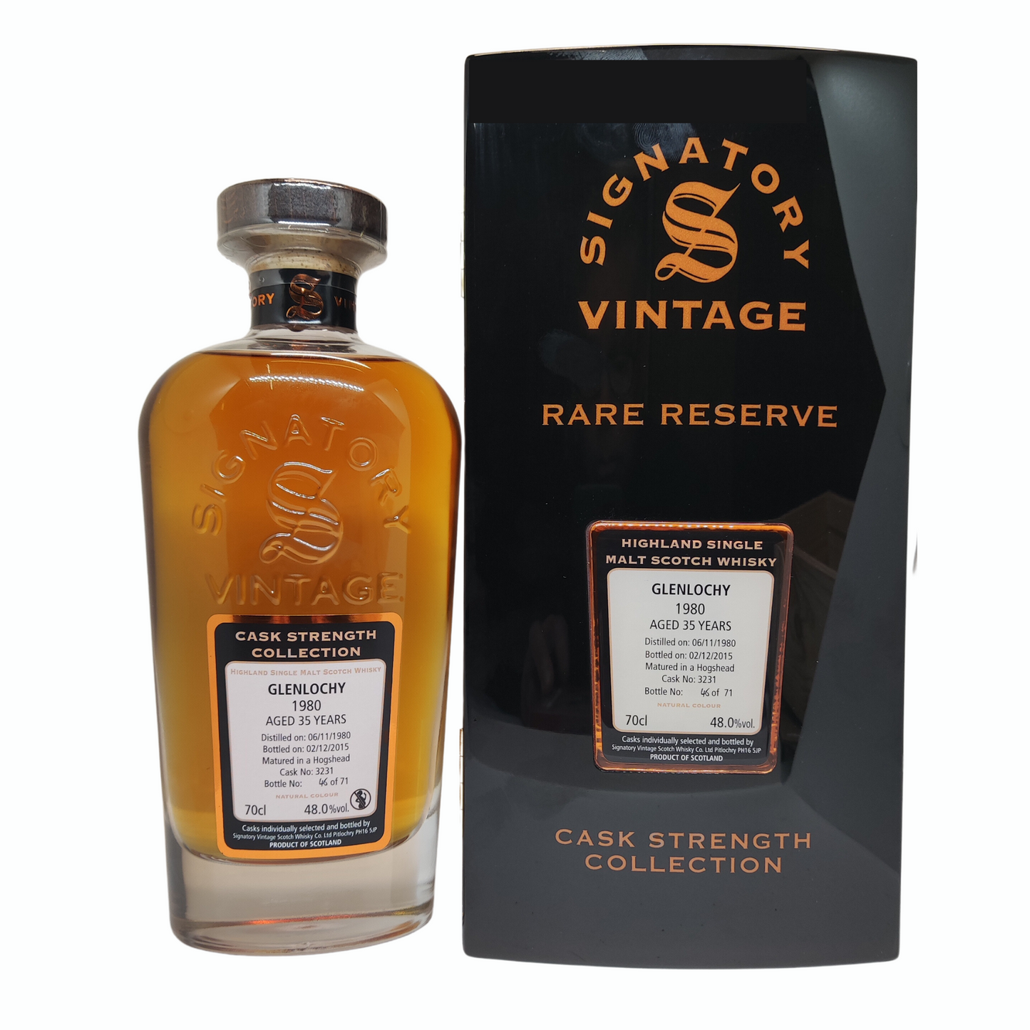 Signatory Glenlochy 1980 Rare Rerserve Casknr.: 3231