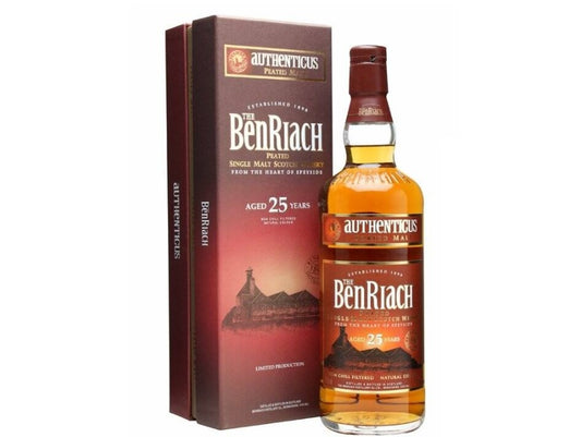 Whisky Benriach Aged 25 Years Authenticus Peated