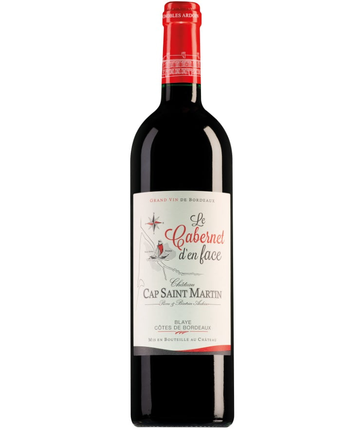 Blaye Cotes de Bordeaux Chateau Cap Saint-Martin Le Cabernet d'en Face 2018
