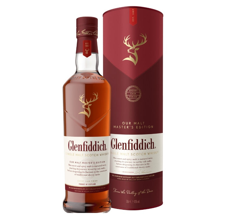 Glenfiddich malt masters 43%