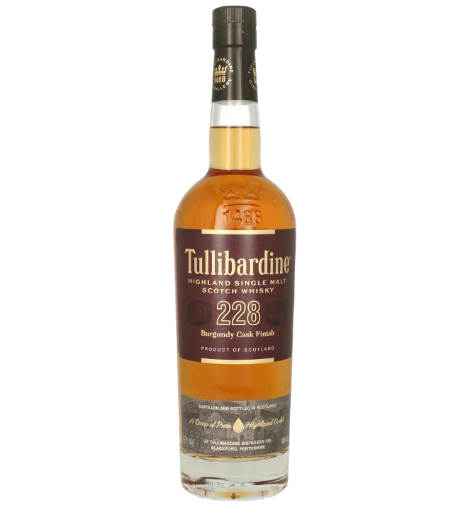 Whisky Tullibardine 228 Burgundy cask